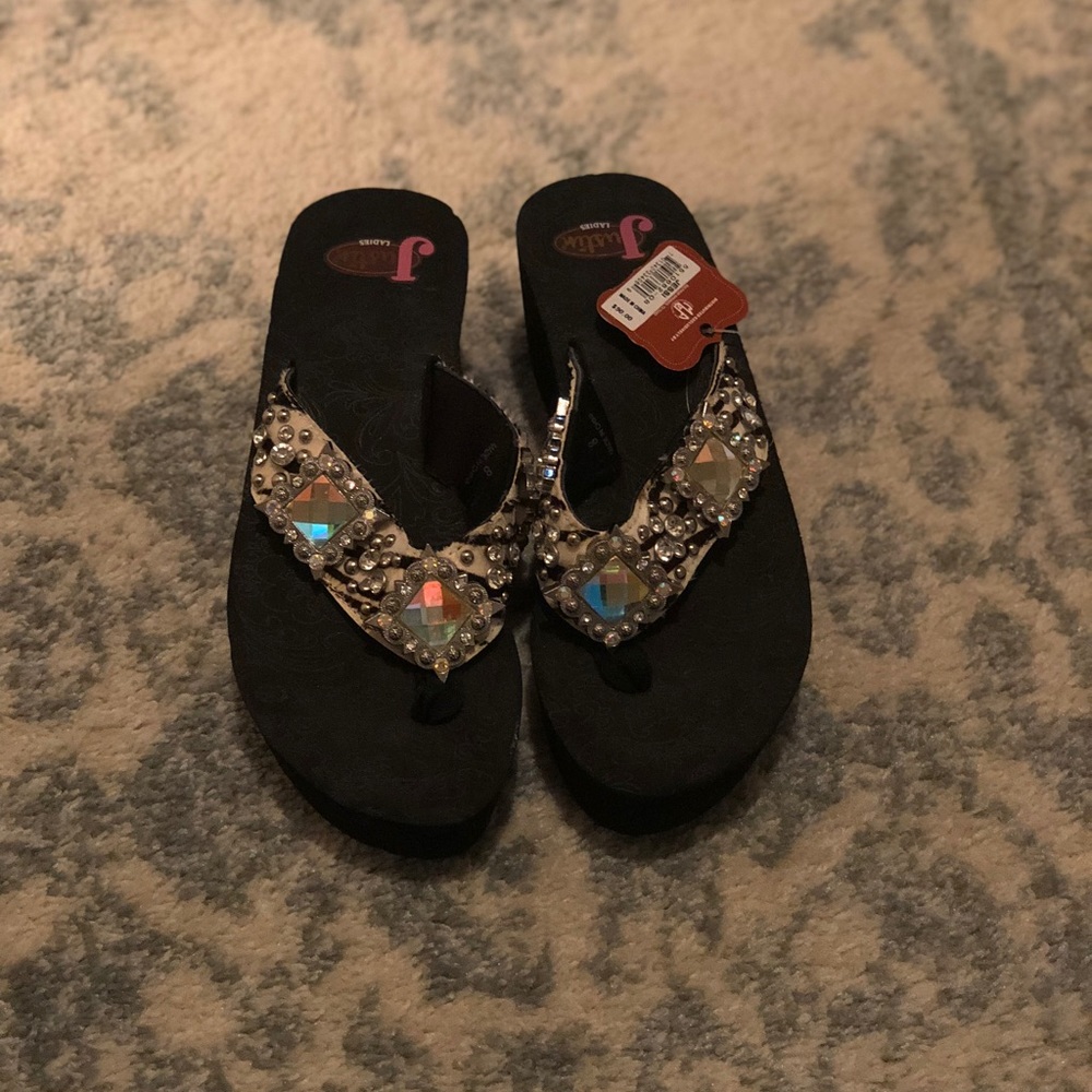 Justin Ladies Flip Flops